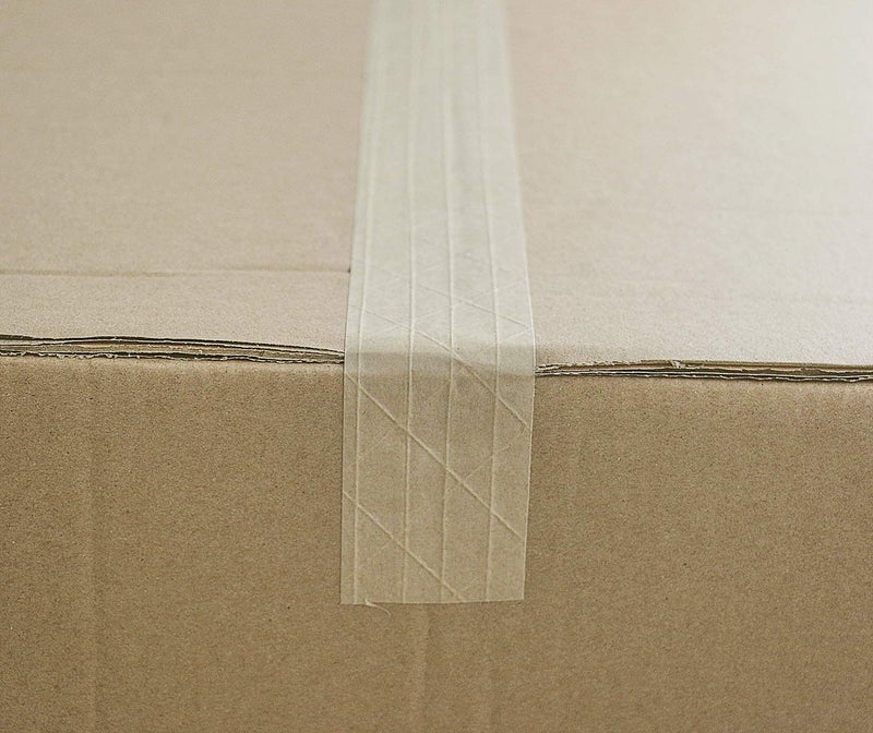 BOMEI PACK 4Rolls Self Adhesive Reinforced Kraft Packing Paper Tape, 2inch* 55yds, Total 220yds Gummed Tape for Heavy Duty Box Packing, Shipping, Moving and Storage, BOMEI PACK - Image 2